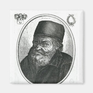 Íman Nicolas Flamel gravado por Balthazar Moncornet