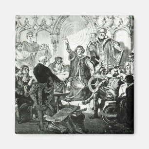 Íman Nicolau Copérnico que explica sua teoria