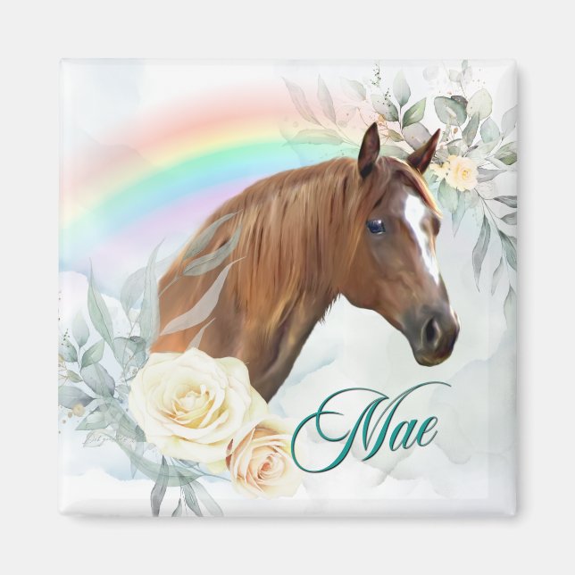 Íman Nicole Personalizada - Mae 1 (Frente)