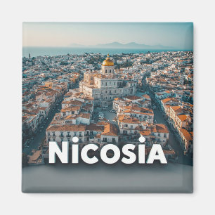 Íman Nicosia Capital de Chipre Lembrança de Viagem 🗺️
