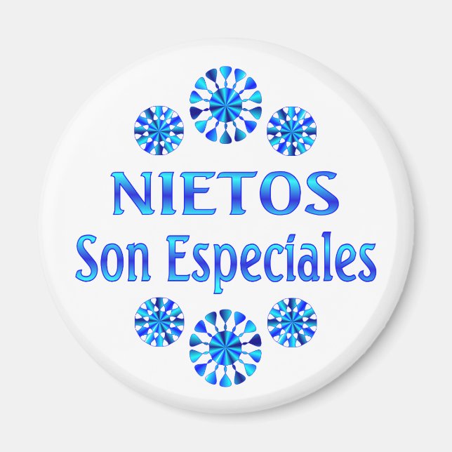 Íman Nietos Son Especiales (Frente)