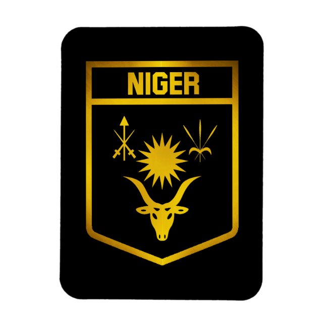 Íman Niger Emblem (Vertical)