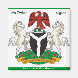 Íman Nigeria_coa, Nigéria África ocidental,… -