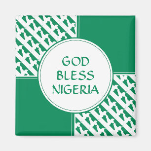 Íman NIGERIA Flag Patriótico nigeriano Naija