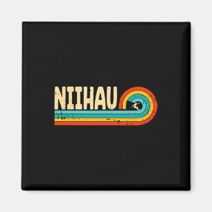 Íman Niihau Surfando Havaí Ilhas Havaianas Vintage Ret