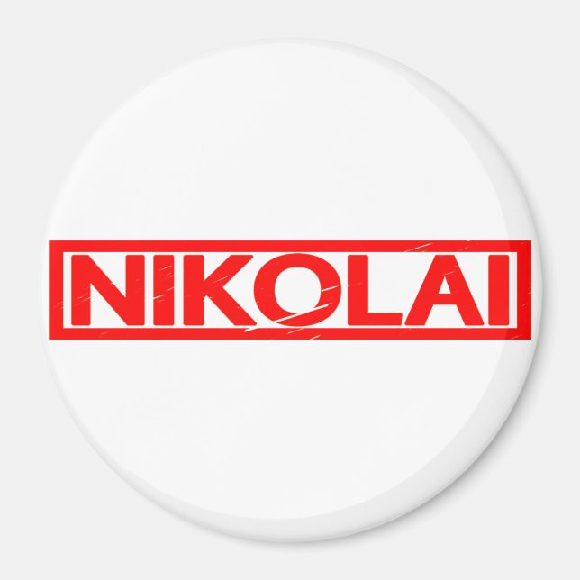 Íman Nikolai Stamp (Frente)