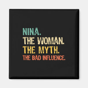 Íman Nina A Mulher O Mito A Influência O Retrato Engraç