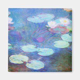 Íman Ninfas de água famosas de Monet, Rosa, 1899,