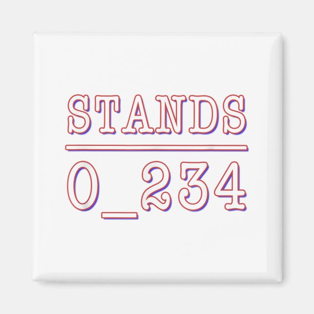 Íman Ninguém debaixo dos pés - Engraçada Piada Matemáti (Frente)