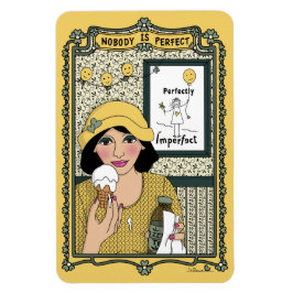 Íman Ninguém é o Magnet do Refrigerador Perfect_C_4x6