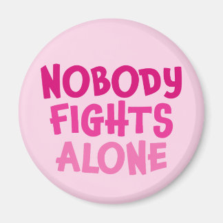 Íman Ninguém Personalizado Luta Sozinho