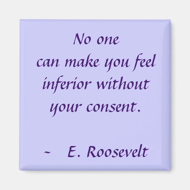 Íman Ninguém Pode Fazer Você Sentir-Se Roo (Frente)