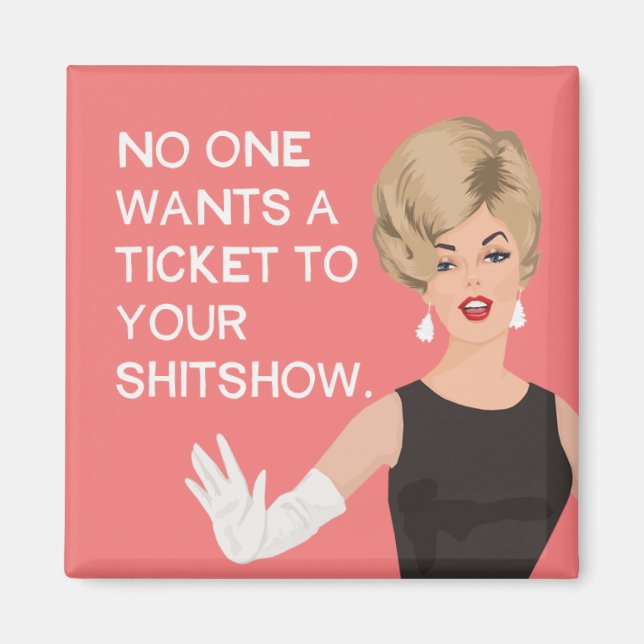 Íman Ninguém quer um ingresso para o seu show (Frente)