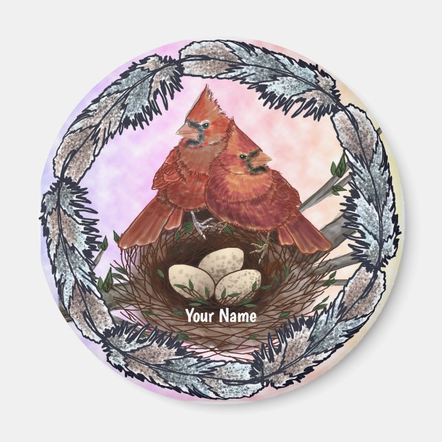 Íman Ninho de Cardinals  (Frente)