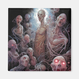 Íman Ninho De Zombies Mortos Arte De Horror