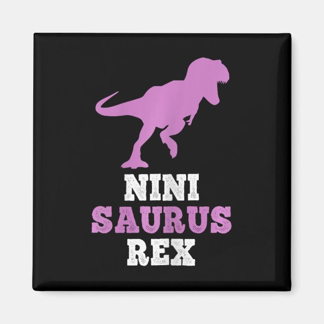 Íman Nini-saurus Rex Dino Dinossauro Ninisaurus Engraça (Frente)