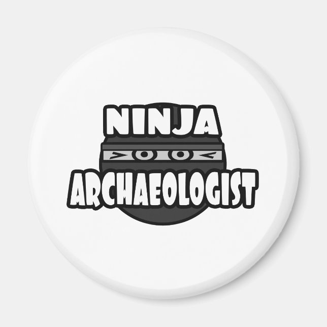 Íman Ninja Archeologista (Frente)