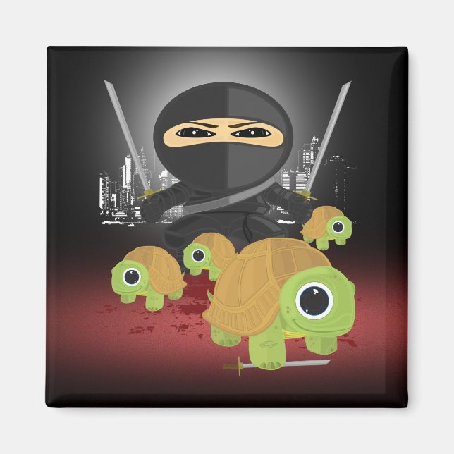 Íman Ninja e Tartarugas (Frente)