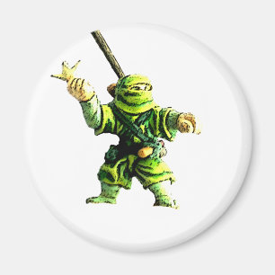 Íman Ninja em verde