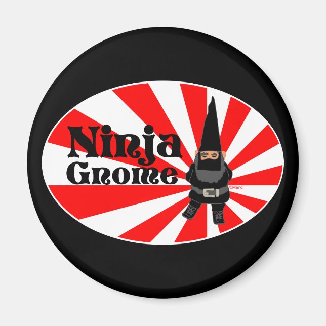 Íman Ninja Gnome (Frente)