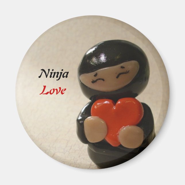 Íman Ninja Love Magnet (Frente)