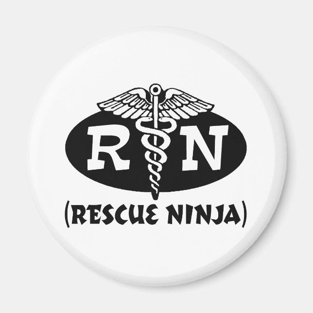Íman Ninja Nurse (Frente)