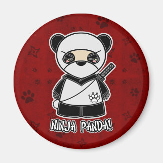 Íman Ninja Panda! Em Red Magnet
