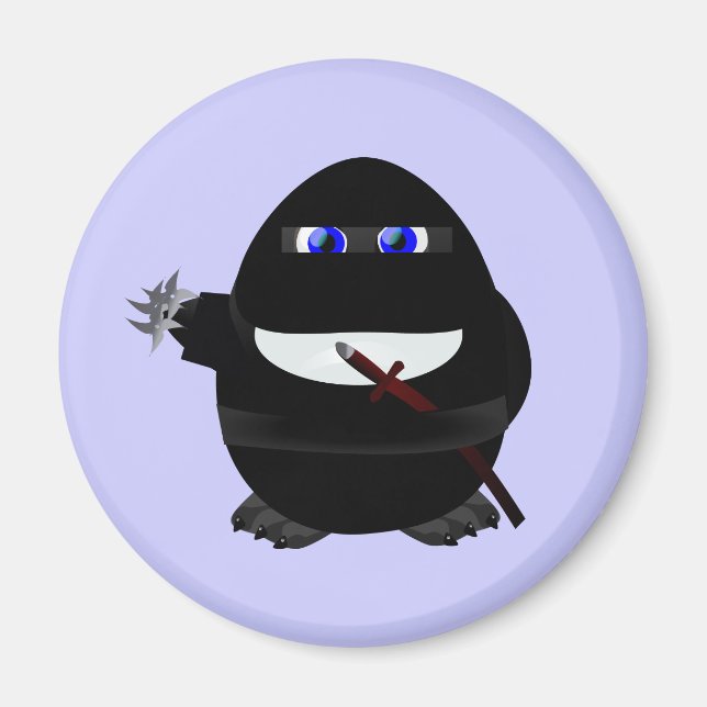 Íman Ninja Penguin (Frente)