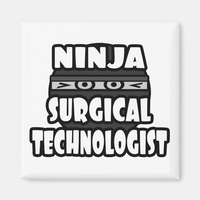 Íman Ninja Surgical Technologista (Frente)