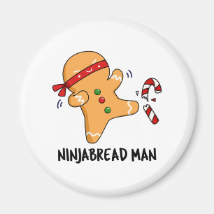 Íman Ninjabread - Pun Gingerbread