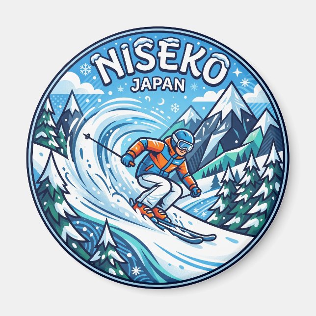 Íman Niseko Japão (Frente)