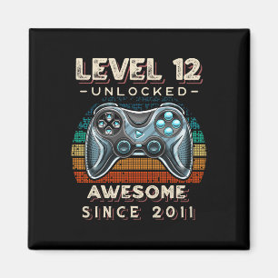 Íman Nível 12 12 do jogo de vídeo desbloqueado Aniversá