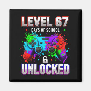 Íman Nível 67 Dias de Escola Desbloqueado Gamer Vídeo G