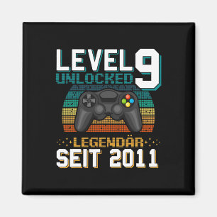 Íman Nível 9 Desbloqueado Incrível Desde o Aniversário