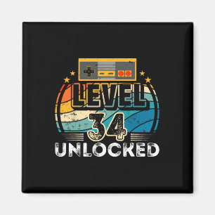 Íman Nível &# Aniversário Desbloqueado &# o Jogo de V