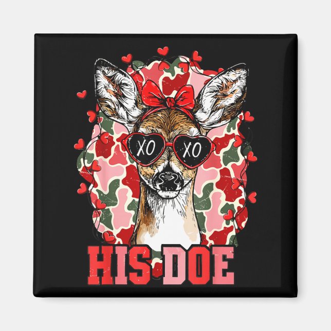 Íman Nk His Doe Camo Deer Hunting Camouflage Matching C (Frente)