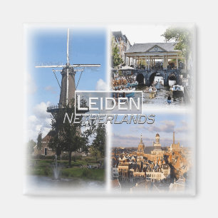 Íman NL0032 Europa, Países Baixos, Leiden, geladeira