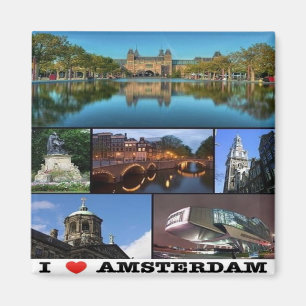 Íman NL - Países Baixos - Áustria - Colagem