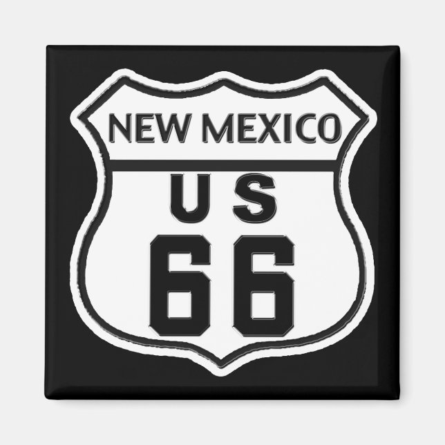 ÍMAN NM US ROUTE 66 (Frente)