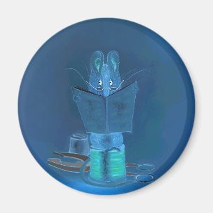 Íman "" No 3" escuro ímã redondo do refrigerador