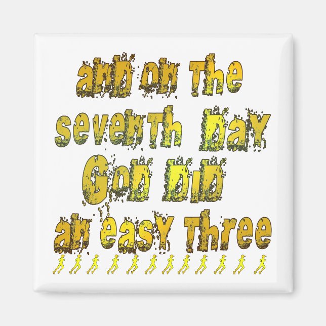 Íman No 7, Deus Fez um Humor Fácil Três (Frente)