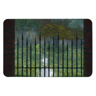 Íman No Antigo Magneto Flexível Da Floresta