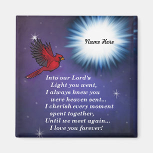 Íman No cardeal-claro