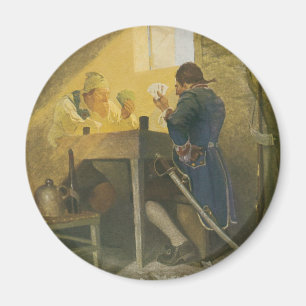 Íman No Cartões da Gaiola de Cluny, pelo NC Wyeth