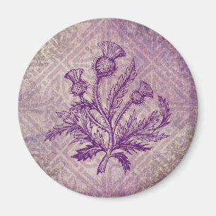 Íman Nó celta roxo do cardo escocês