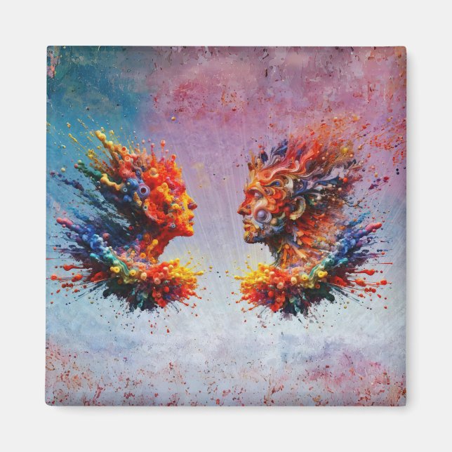 Íman No começo... (Frente)