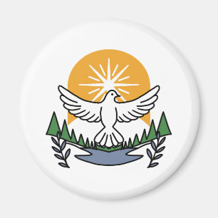 Íman No espírito de Deus que levanta - fé e liberdade