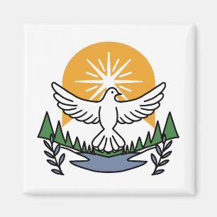 Íman No espírito de Deus que levanta - fé e liberdade