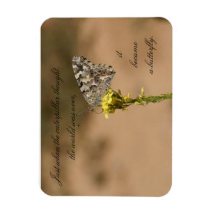 Íman No exato momento em que a lagarta pensou - ímã