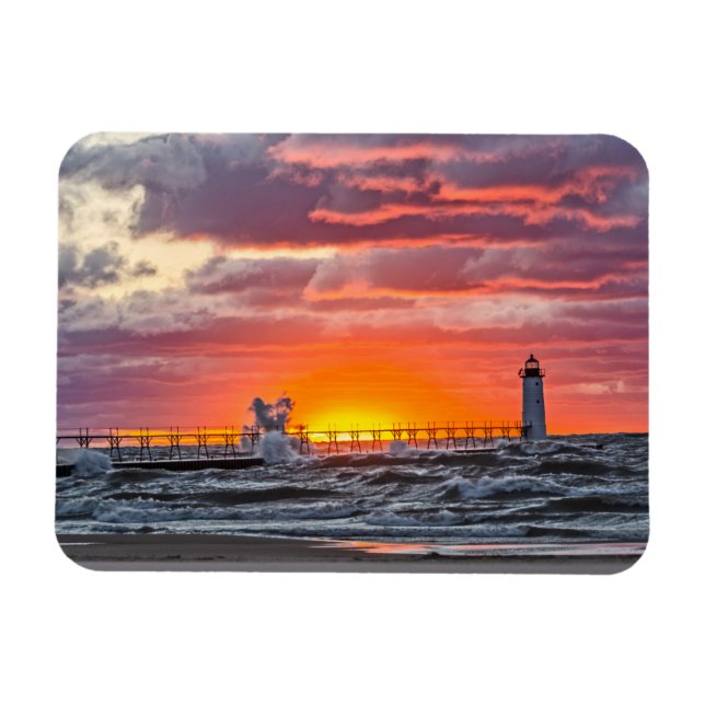 Íman No início do pôr do sol (Horizontal)